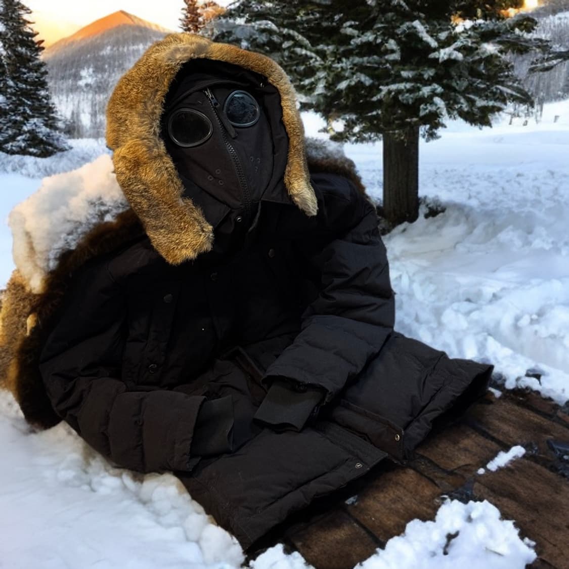 CP 컴퍼니 고글 노르지 패딩 (M) 상품이미지1