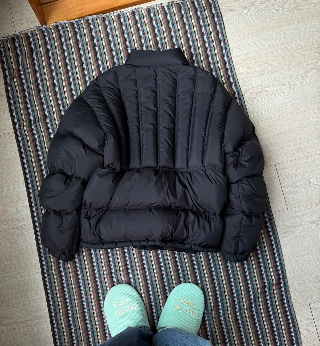 슈프림 플란넬 리버시블 퍼피 패딩 상품이미지4