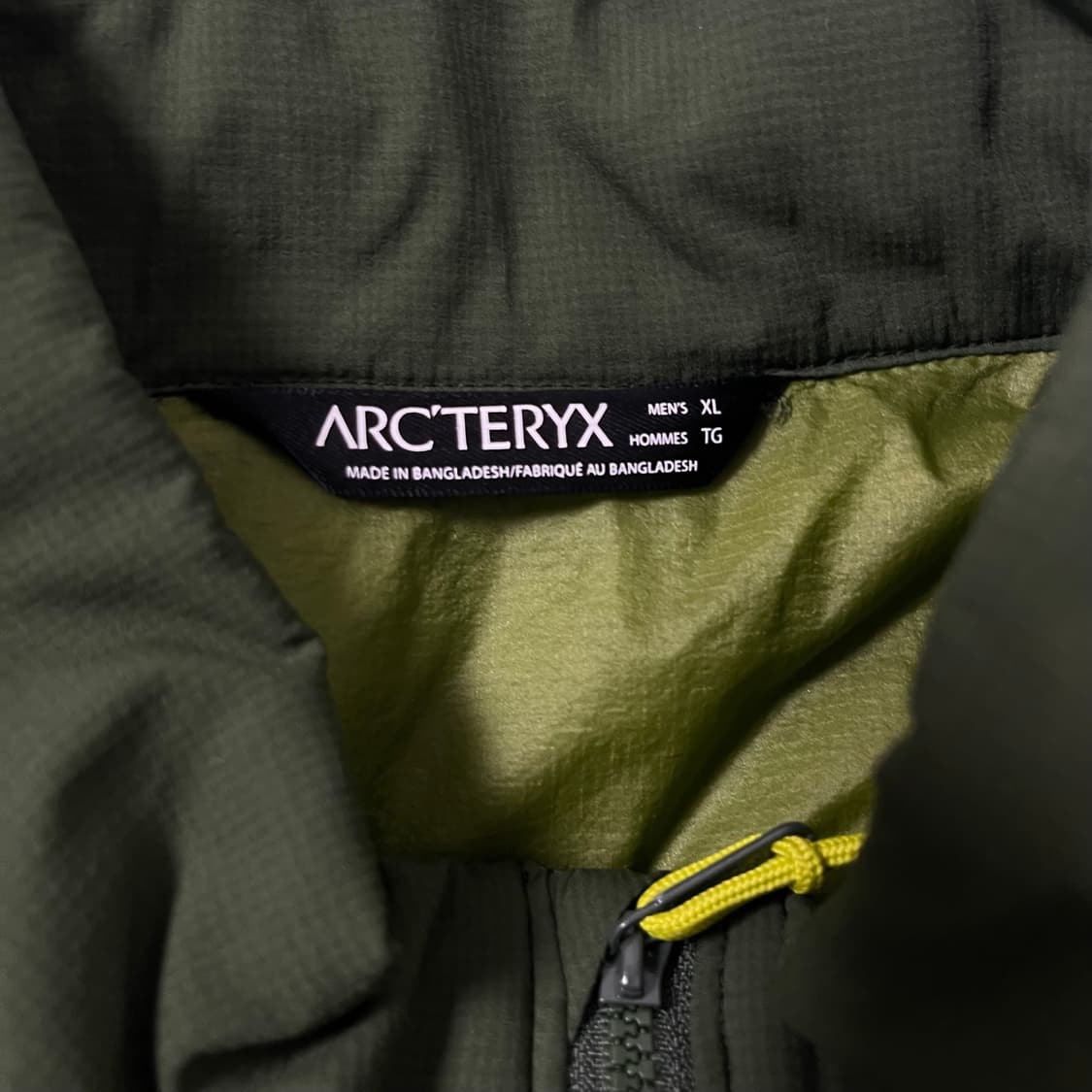 아크테릭스 아톰 LT 그린 베스트 조끼 XL 상품이미지3