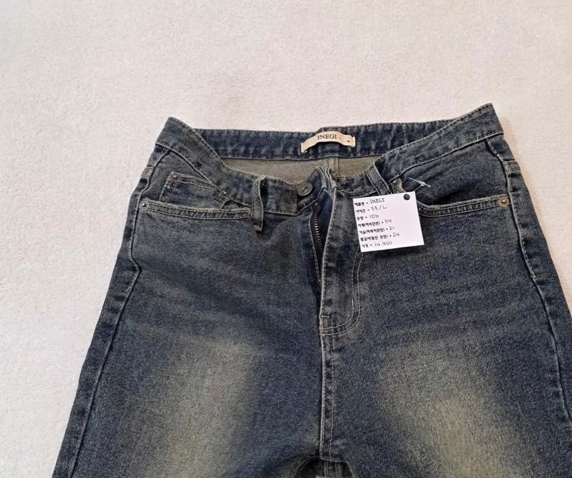 INEGI 부츠컷 워싱 팬츠 상품이미지4