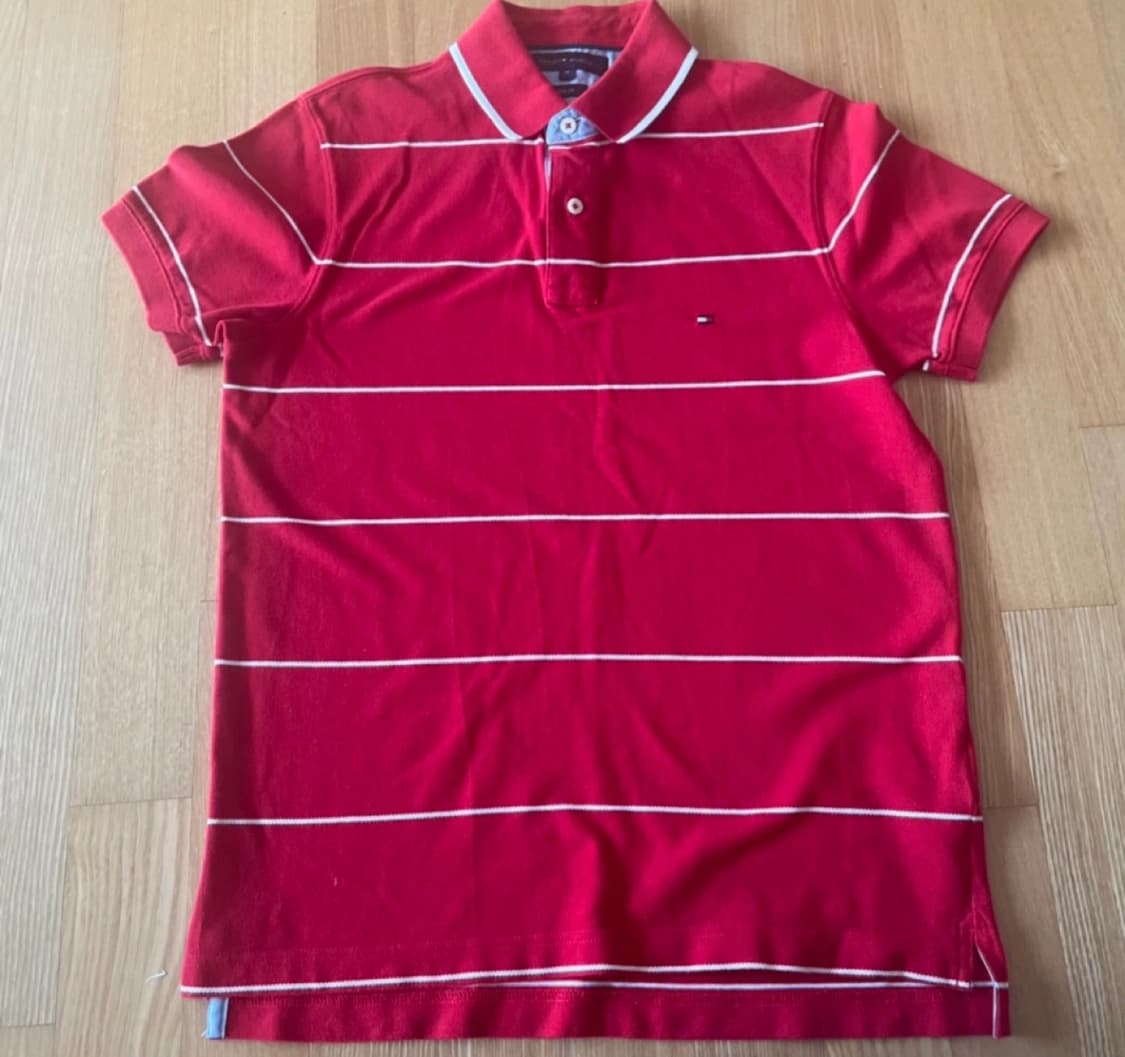 타미힐피거 슬림핏 카라티 상품이미지1