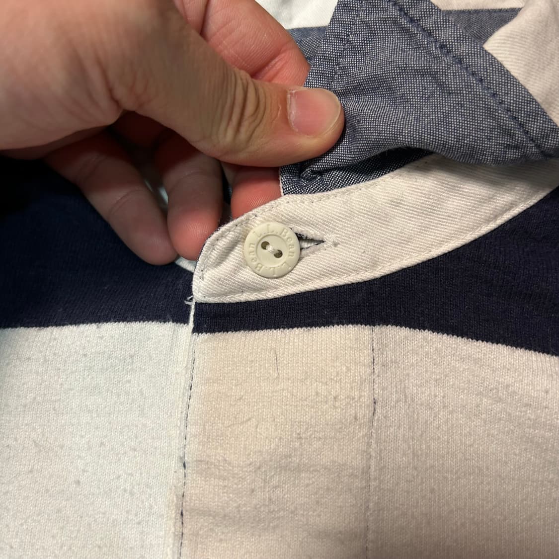 [XL] 엘엘빈 스트라이프 럭비 반팔 상품이미지3