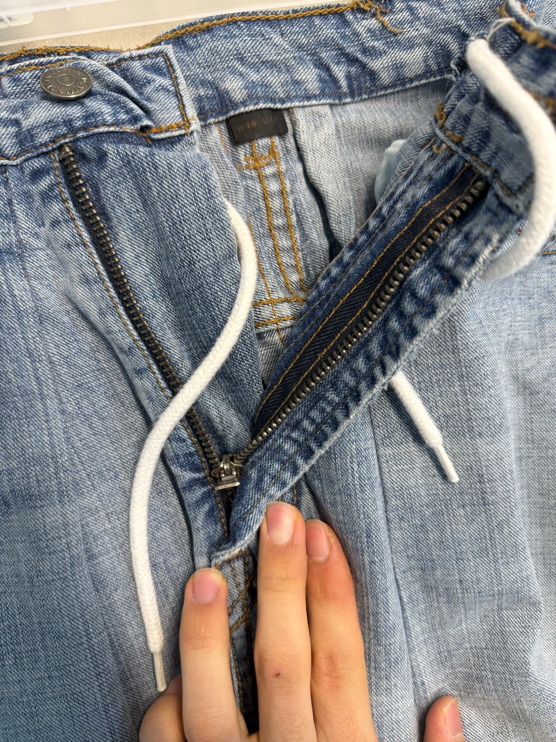 Sean John 루즈핏 연청 데님 상품이미지6