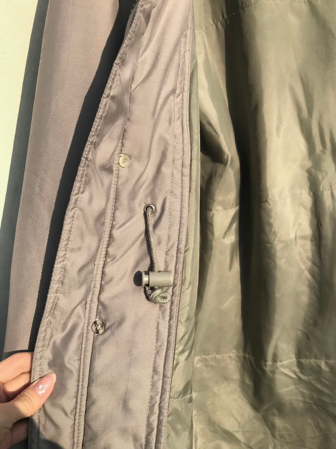 소프트 카키 자켓  상품이미지5