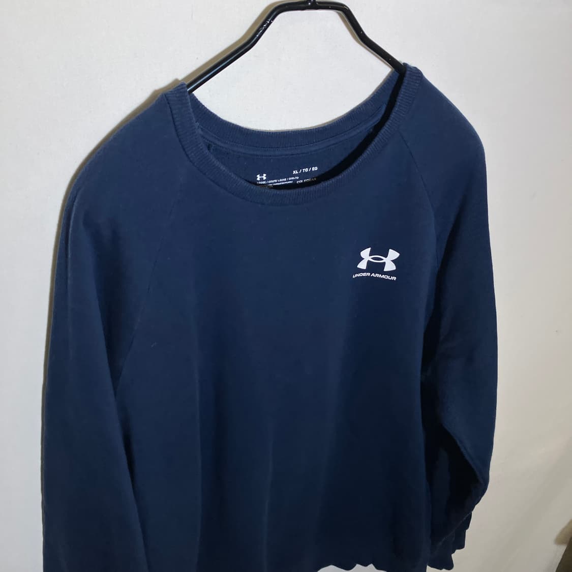 XL)언더아머 콜드기어 기모 맨투맨 스웻셔츠 상품이미지2