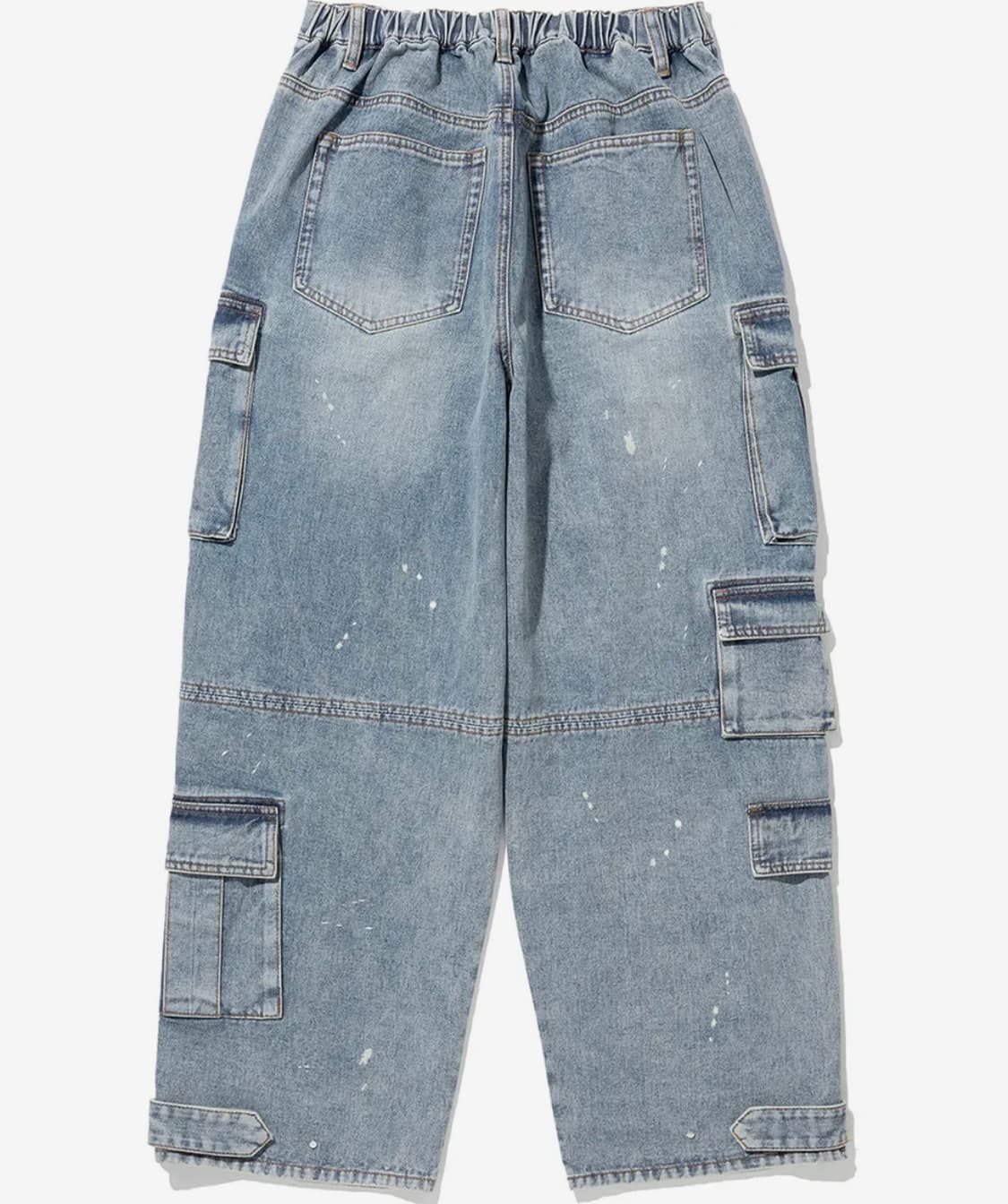 낫포너드 Dirty Wash Multi Cargo Denim Pants  상품이미지2
