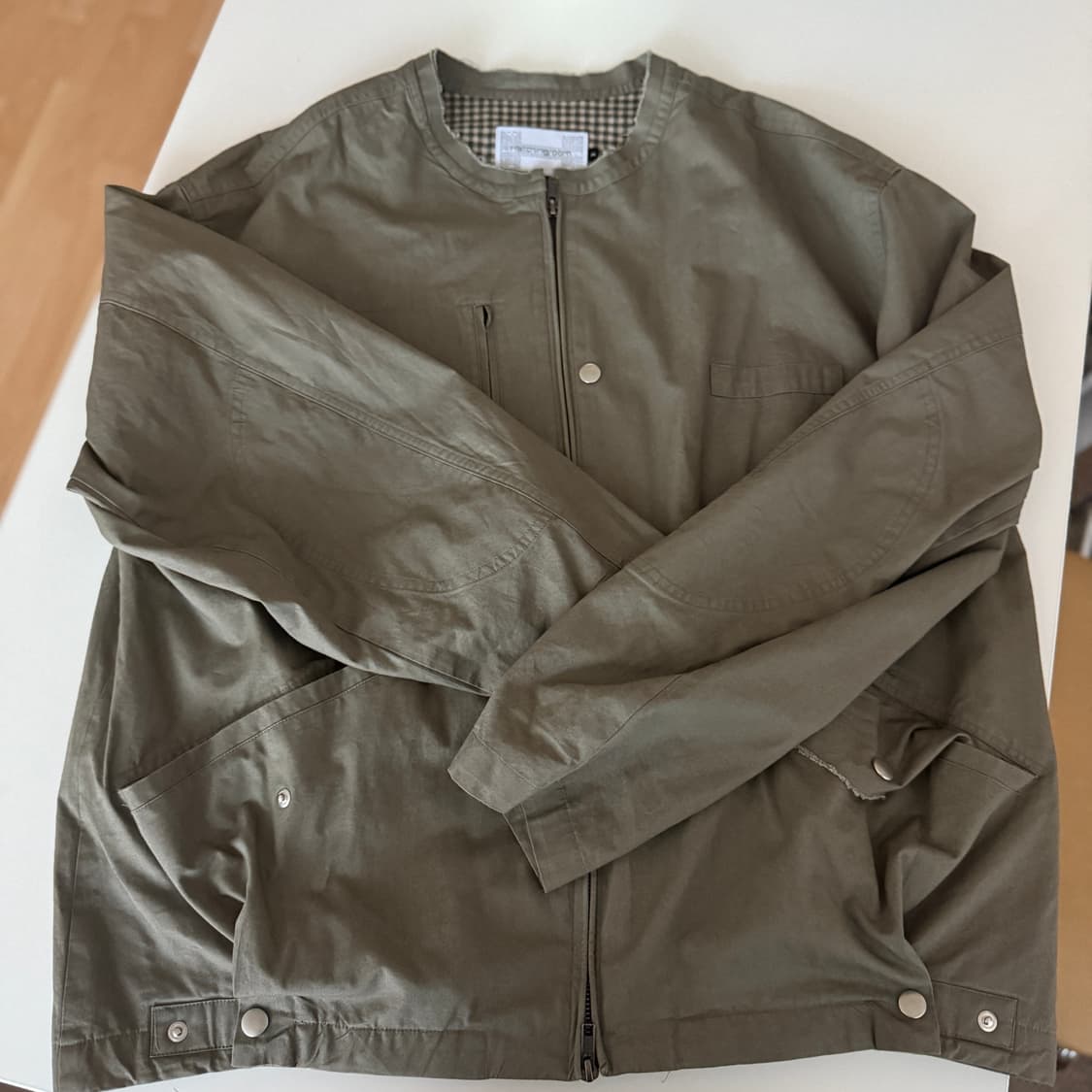 해칭룸 flight jacket 카키 상품이미지2