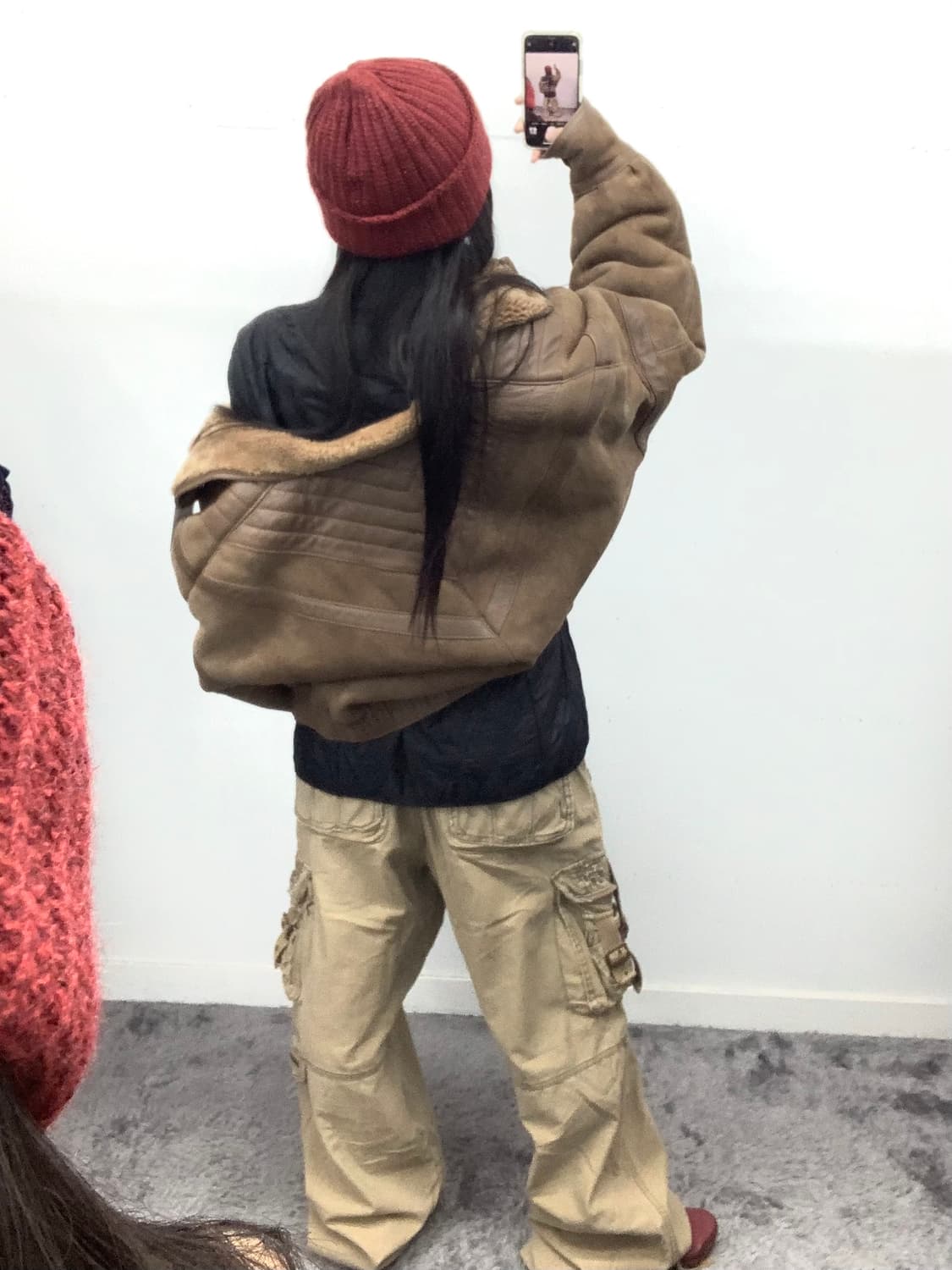 패치 본디지 카고 팬츠 상품이미지4