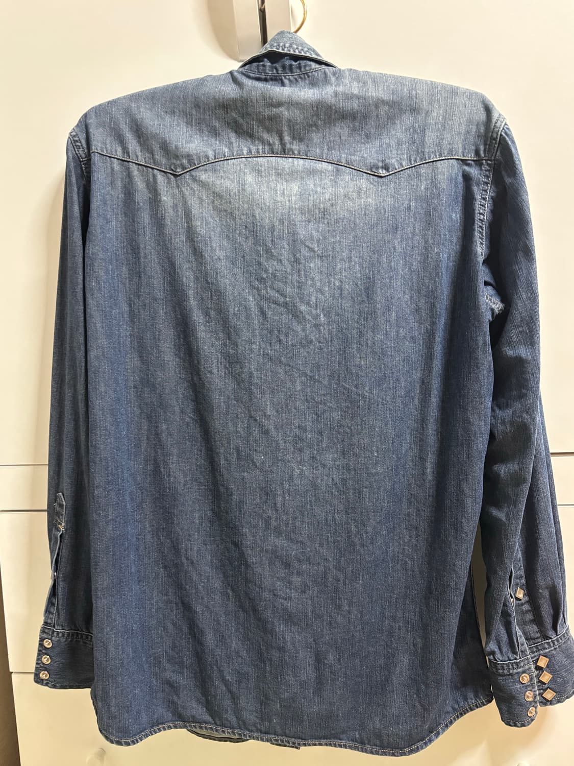 세비지 웨스턴데님셔츠 XL 상품이미지4