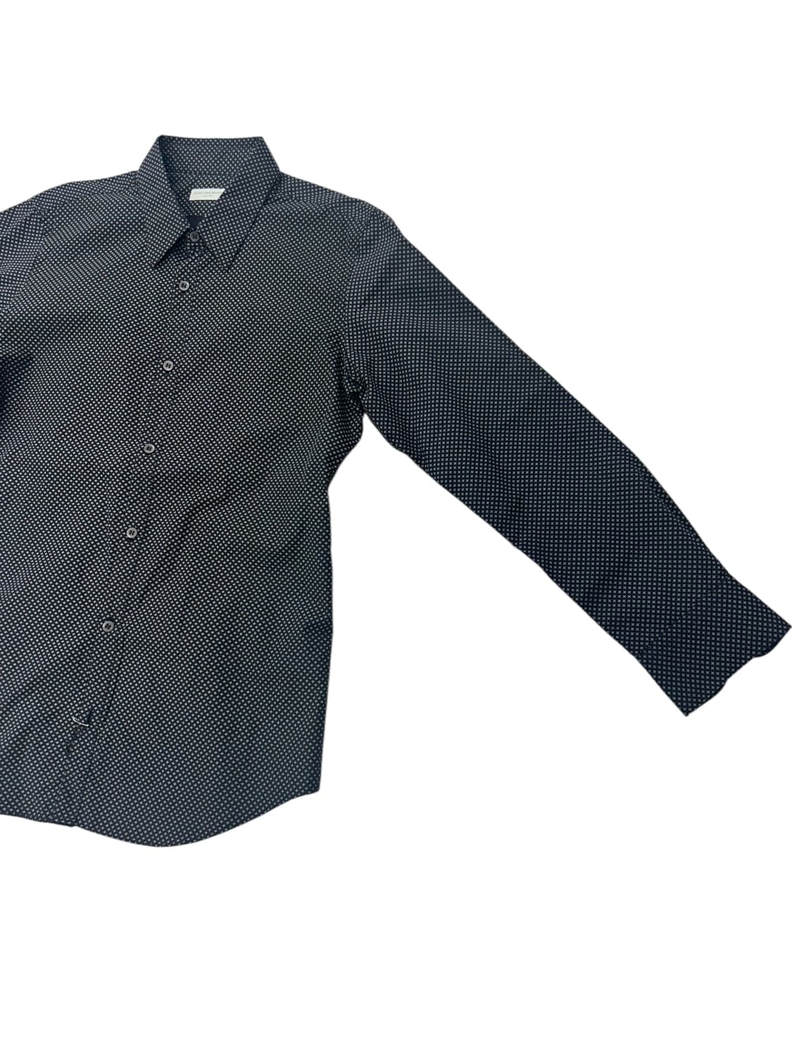 드리스 반 노튼 마이크로 패턴 셔츠 상품이미지2