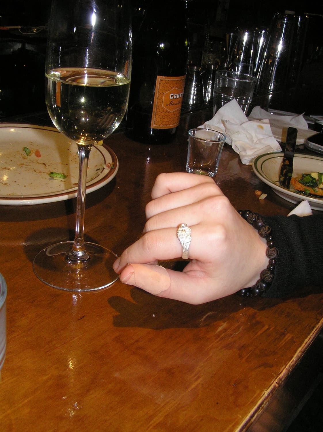 실버 볼드 오리엔탈 매듭 반지 상품이미지3