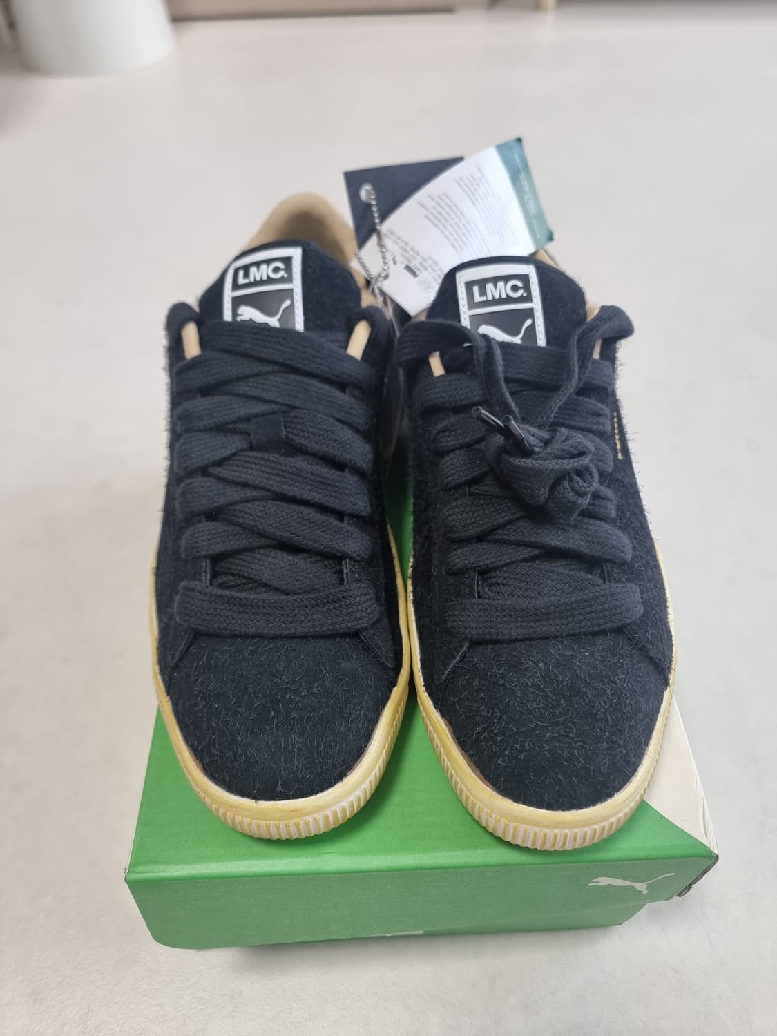 푸마 LMC 스웨이드 빈티지 블랙 280 상품이미지1