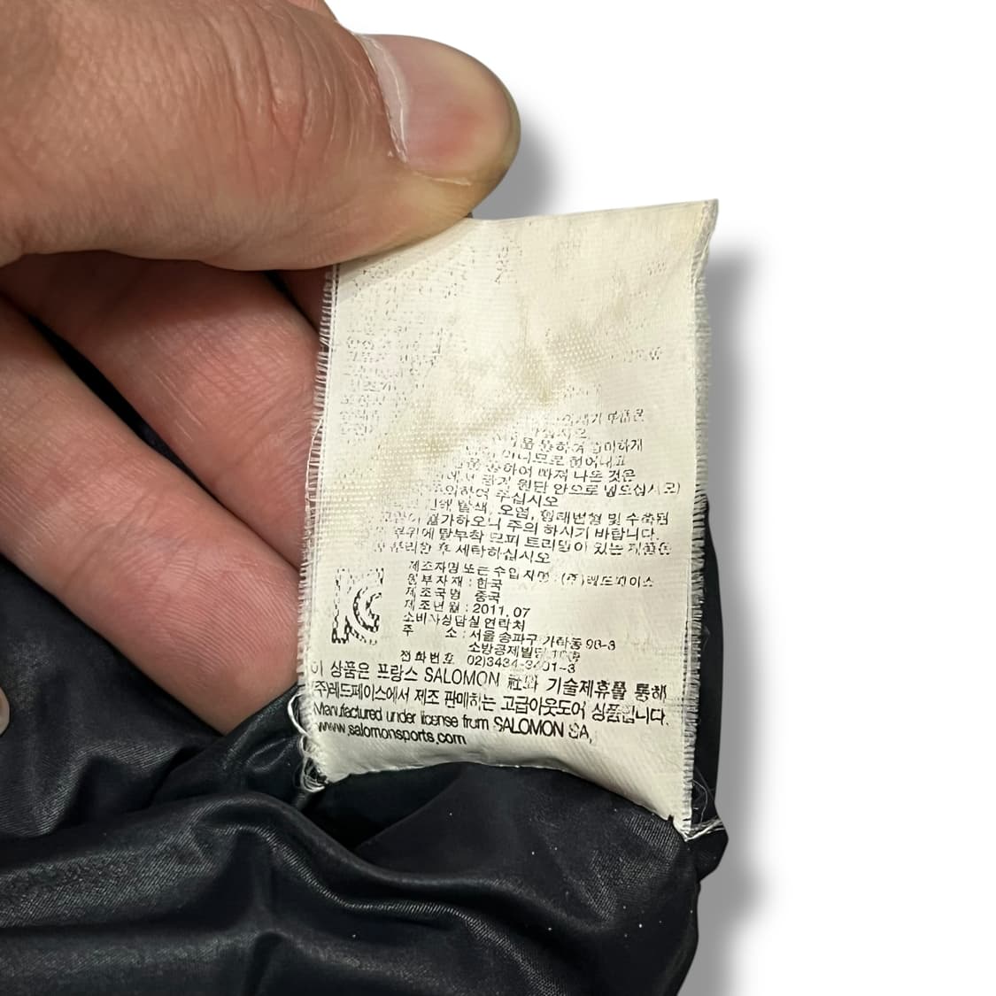  살로몬 경량 패디드 자켓 y14273 상품이미지10