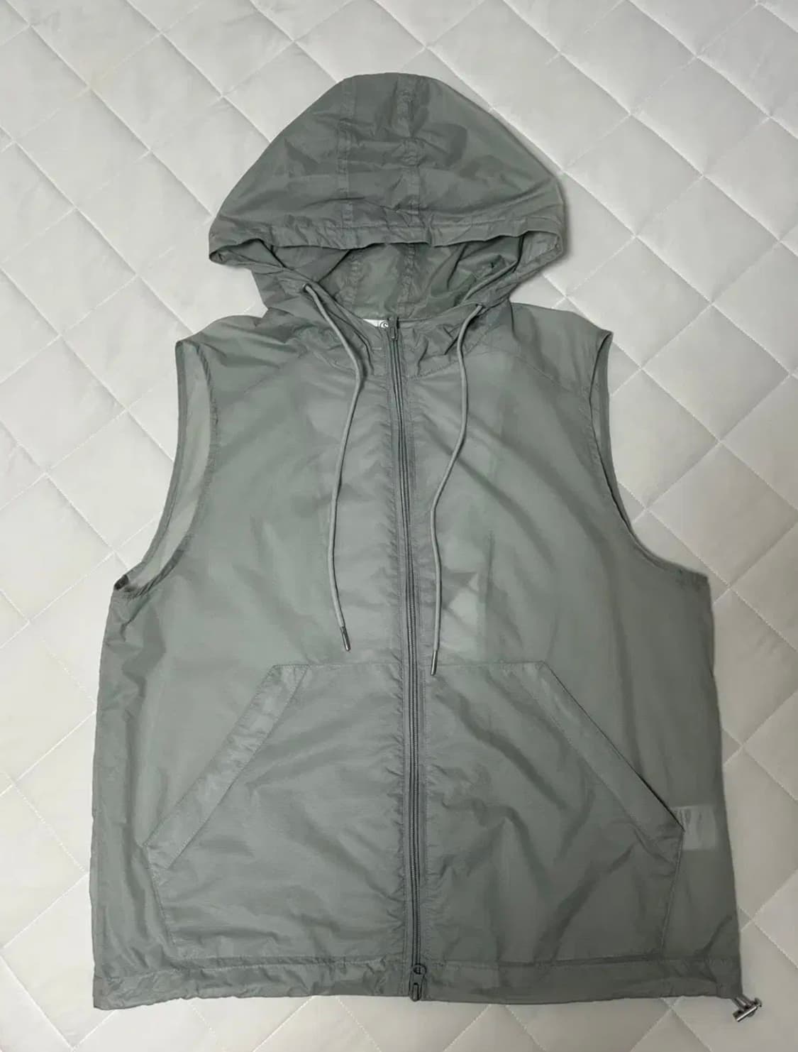 파르티멘토 시어 후드 베스트 상품이미지1