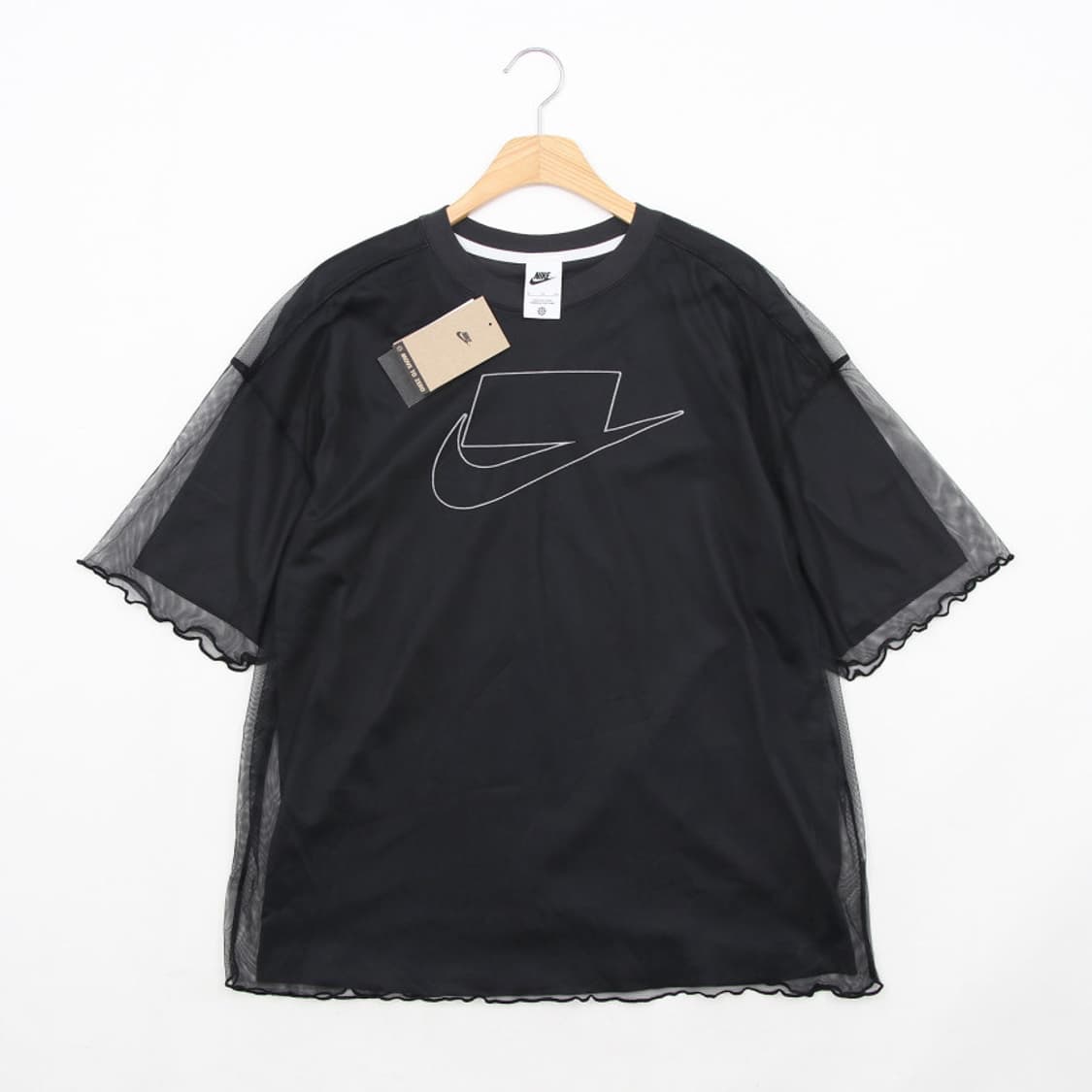 나이키 시스루 레이어드 반팔 티셔츠 상품이미지1