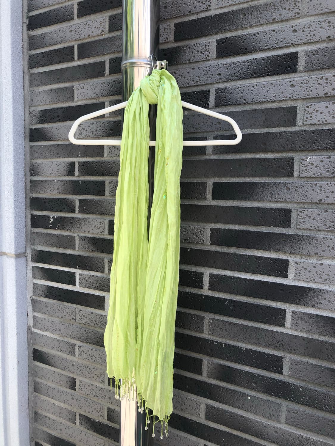 큐빅 라임 스카프 상품이미지1