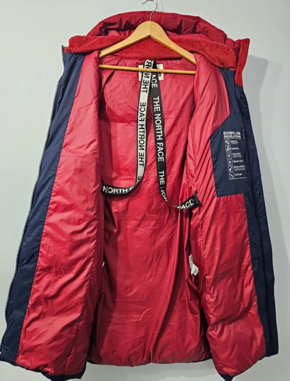 노스페이스 여성 구스다운 롱패딩 55반 상품이미지3