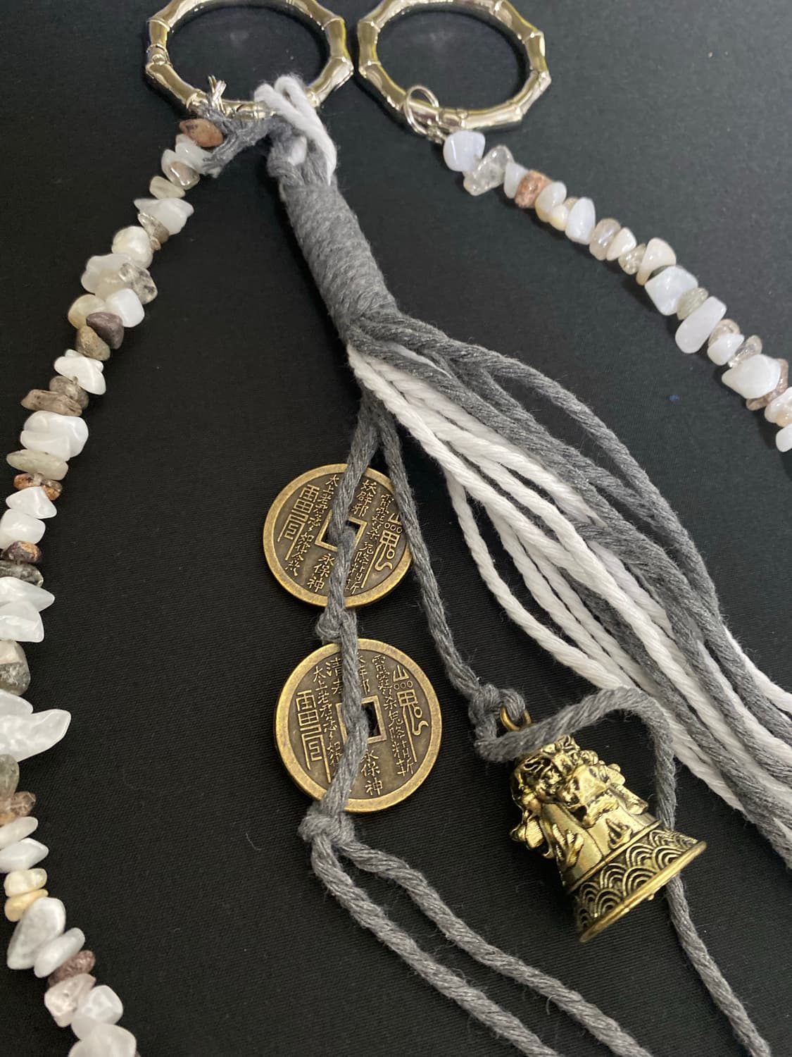 빈티지 원석 스트랩 키체인 상품이미지2