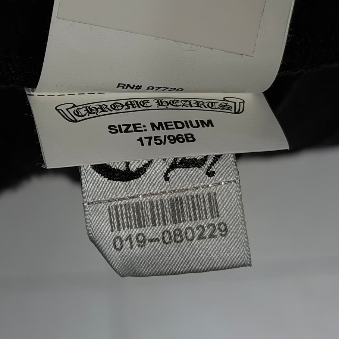 (A/M) / 크롬하츠 블랙 레더 바시티 자켓 상품이미지9