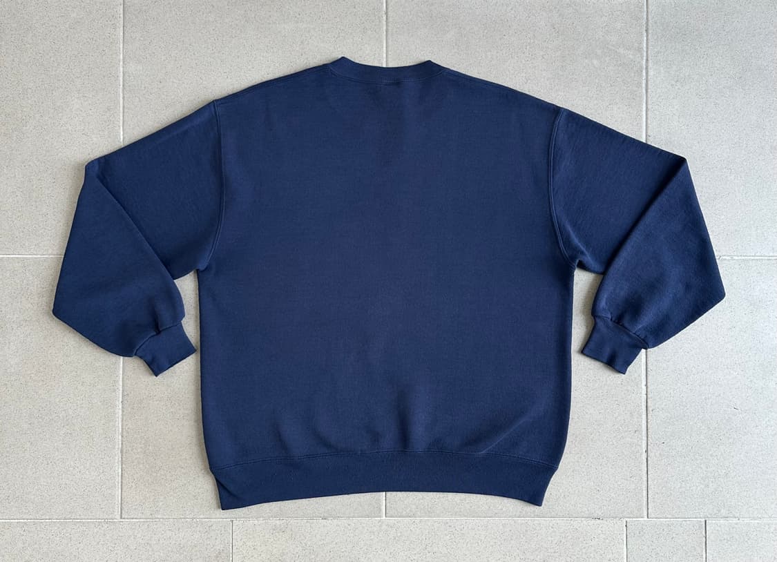 90s 빈티지 러셀 스웻셔츠 네이비 XL USA 상품이미지2