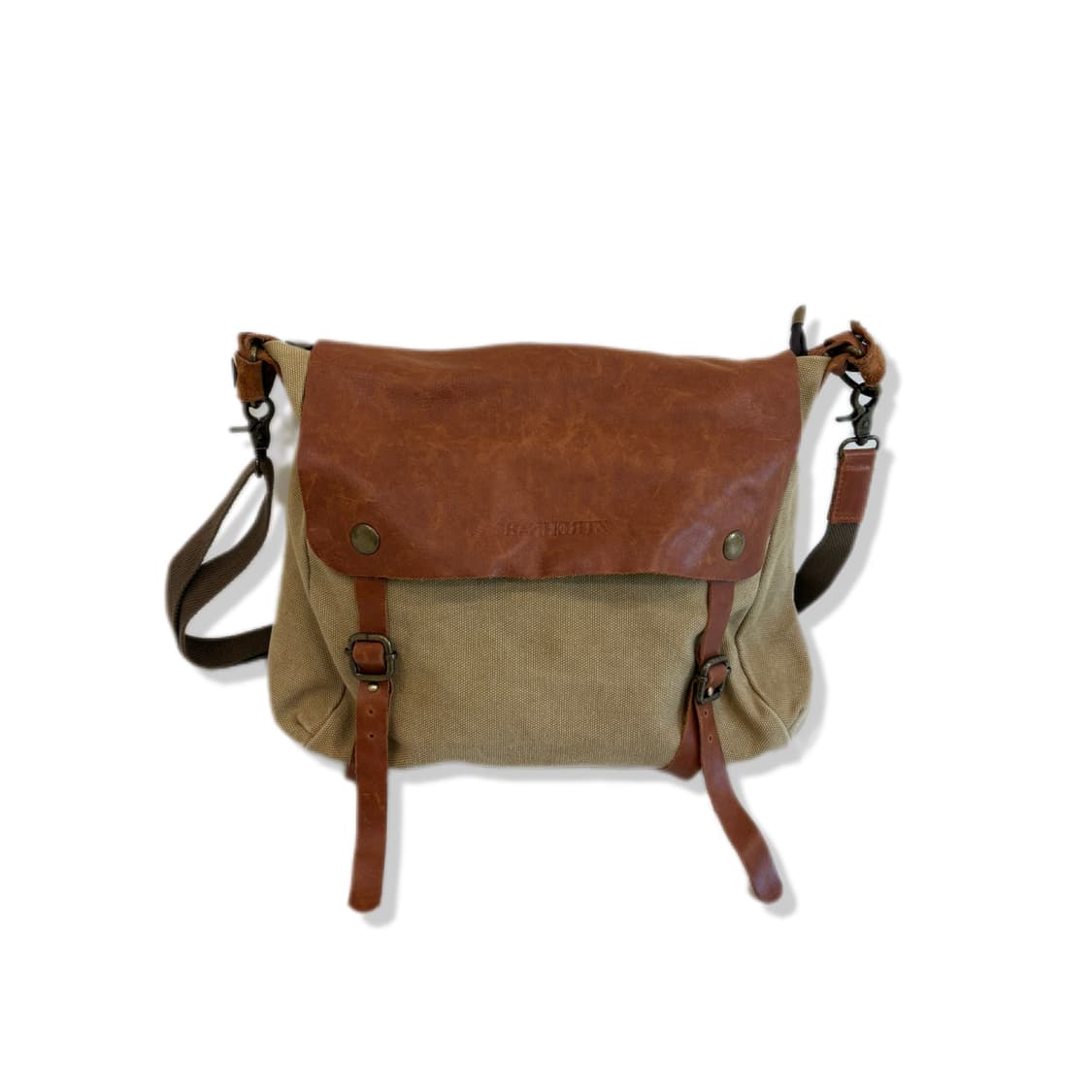 vintage benhertz cowhide canvas bag 상품이미지1