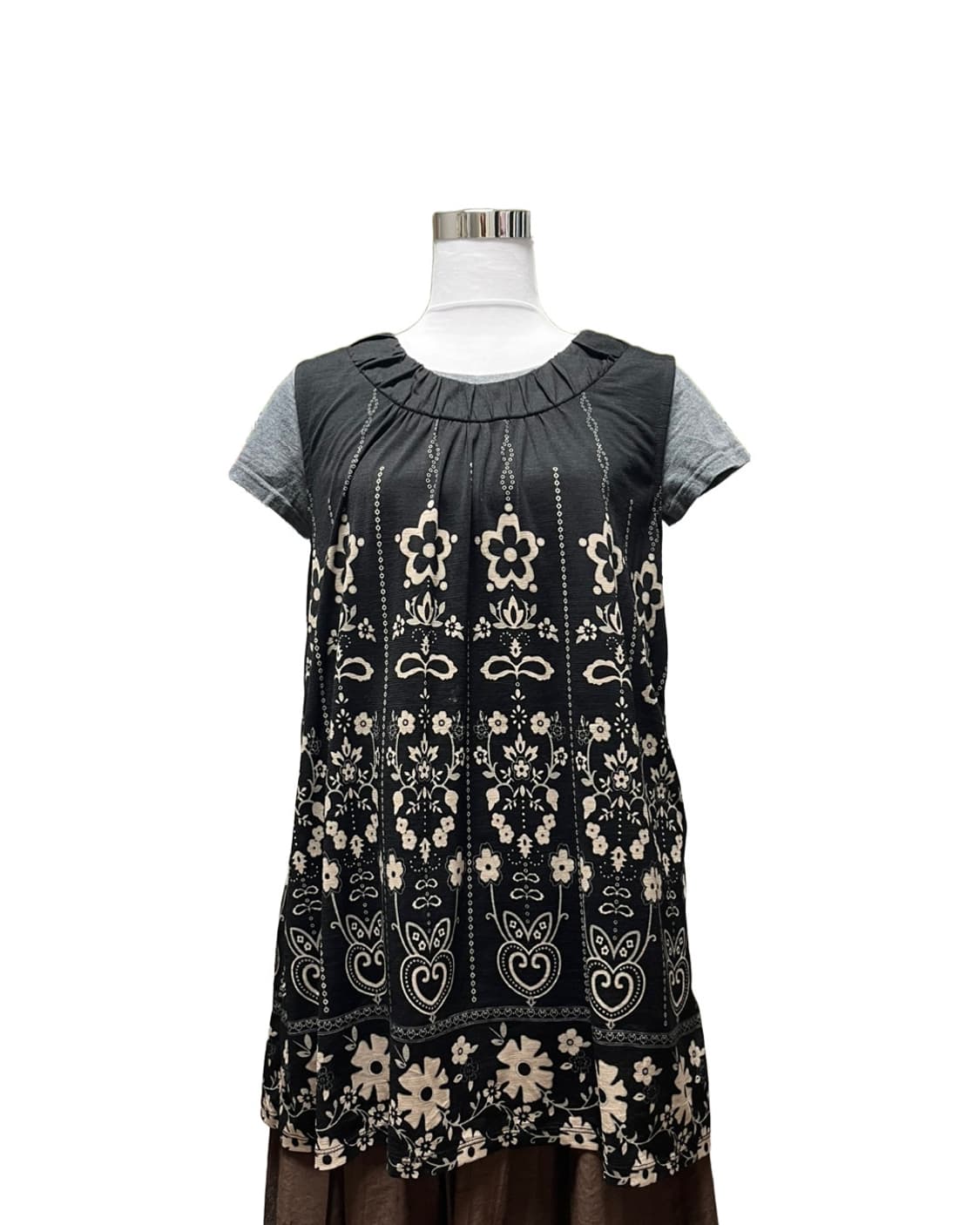 Silver glitter pattern top 상품이미지8