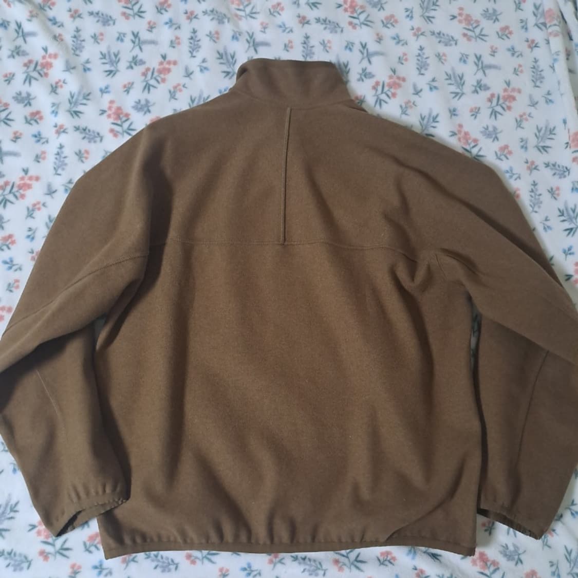 유니클로U 브러시드 저지 집업 블루종 상품이미지5