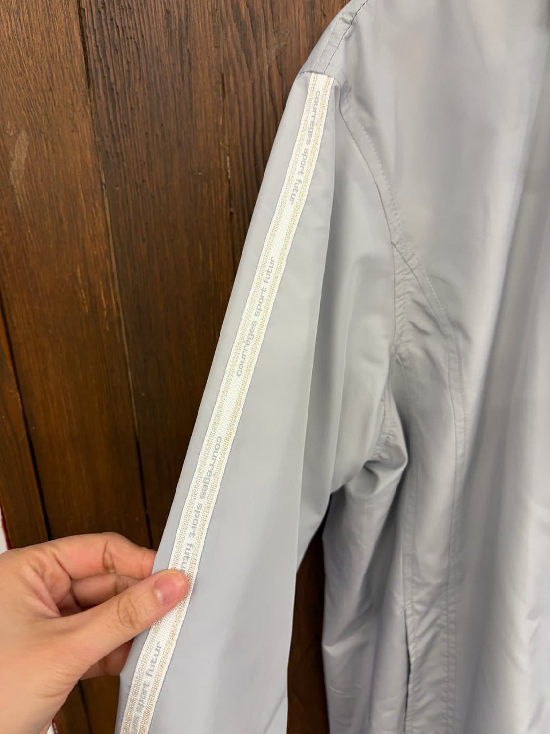 꾸레쥬 정품 소라그레이 바람막이 상품이미지5