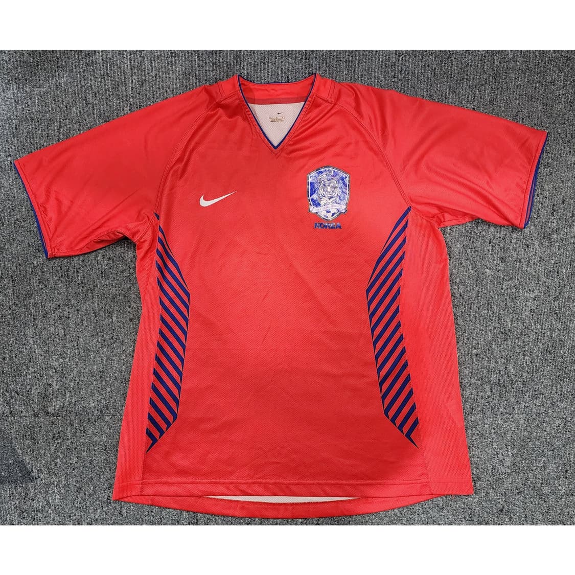 나이키 06-08 대한민국 국대 투혼 축구 유니폼 반팔져지 L 상품이미지1