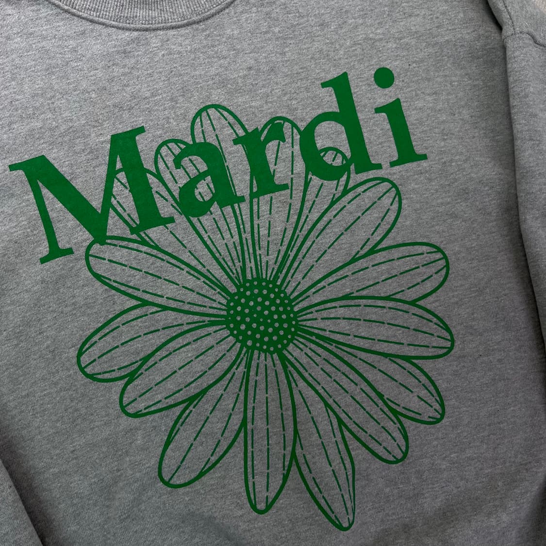 W 100 마르디 메크르디 맨투맨 상품이미지2