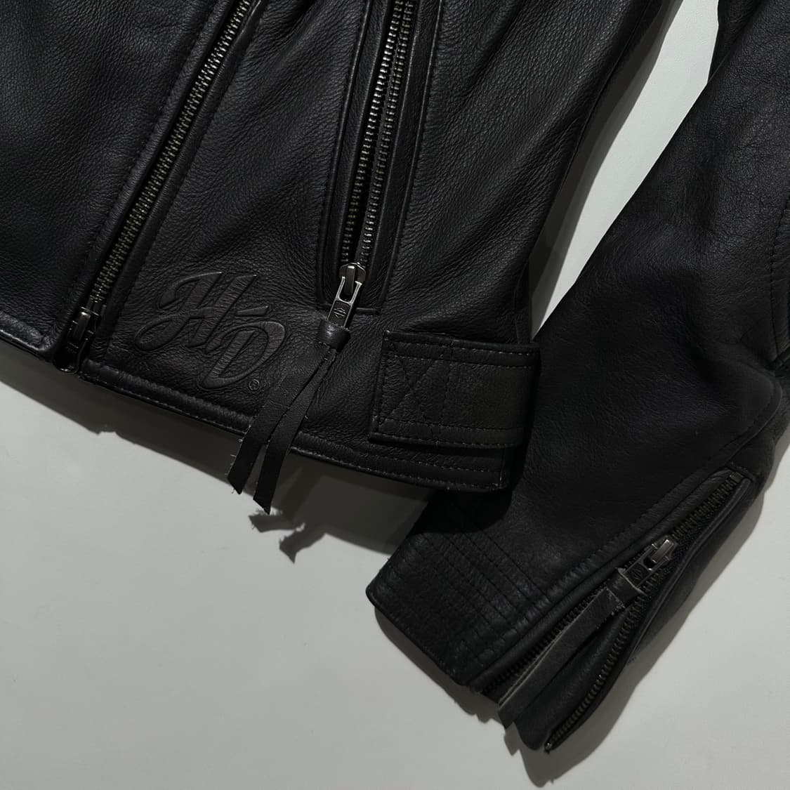 (매장판) 할리데이비슨 카우 레더 라이더 자켓 상품이미지5