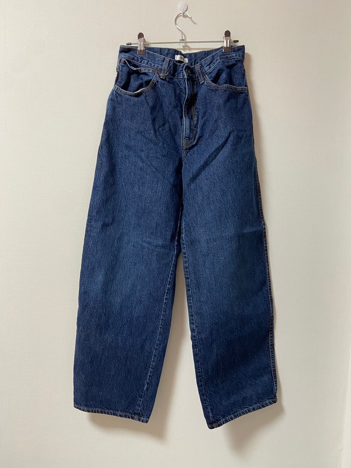 빈티지 유니클로 데님 와이드 팬츠 상품이미지1