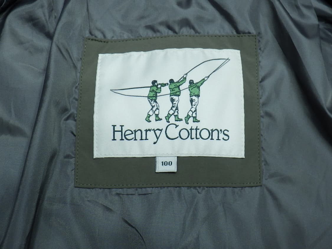 (L/100) 헨리코튼 남성 구스다운 패딩 퀄팅 자켓 상품이미지8