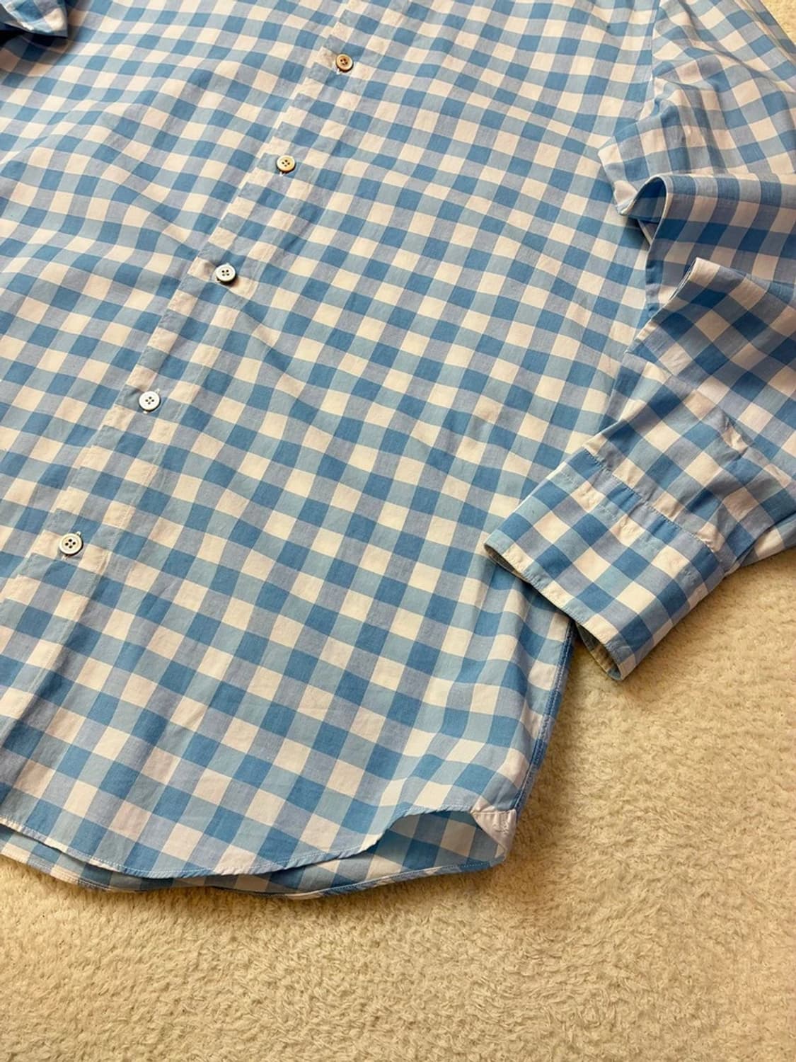 피나모레 이태리 코튼 나폴리탄 테일러링 셔츠 PN5826 상품이미지3