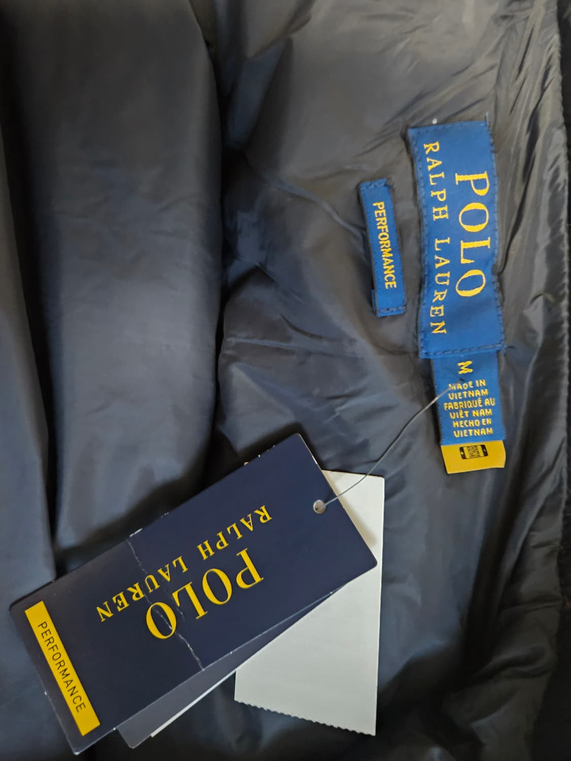 폴로 유광 패딩 m 상품이미지2