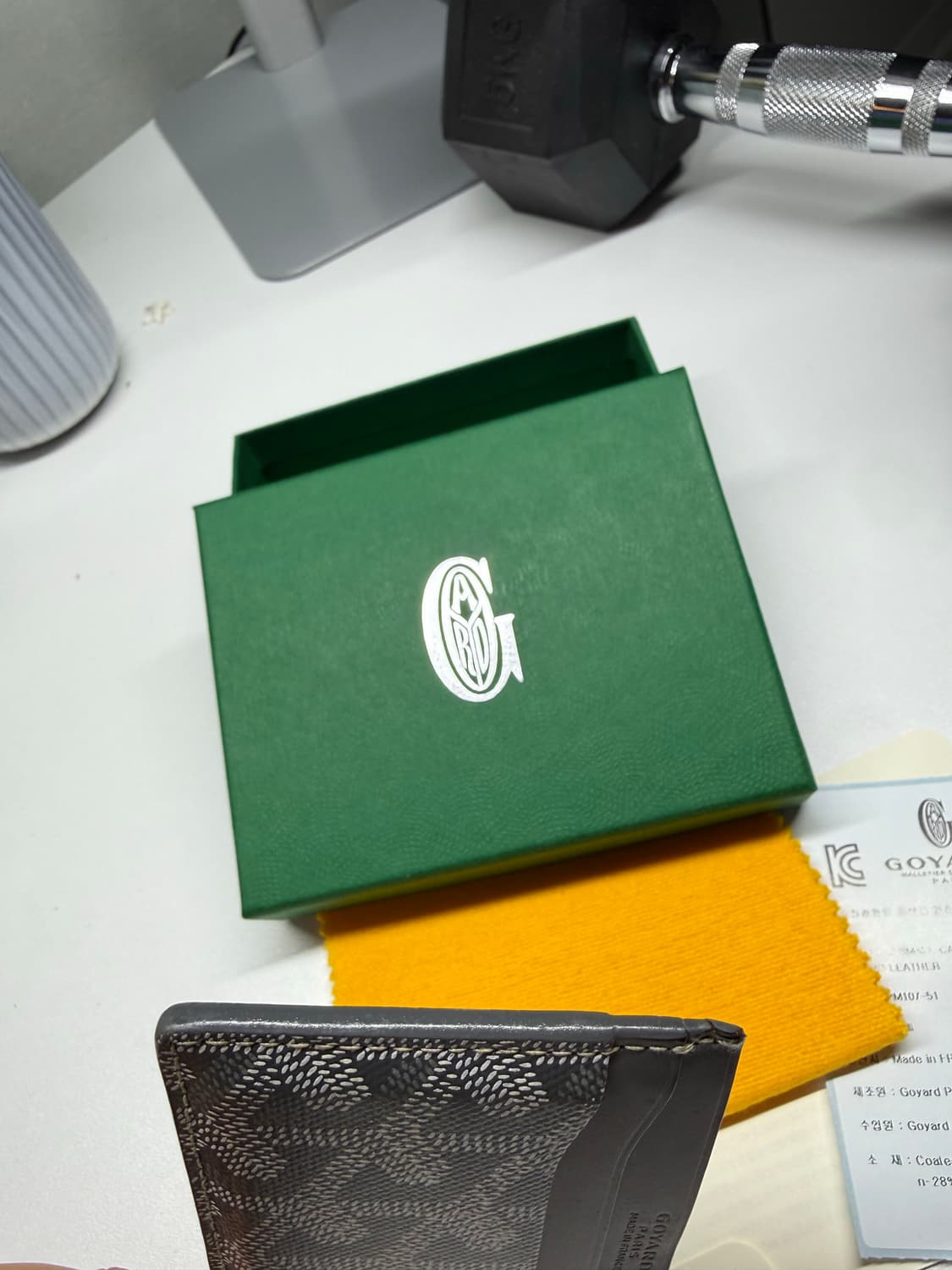 고야드 생쉴피스 지갑 그레이 상품이미지4