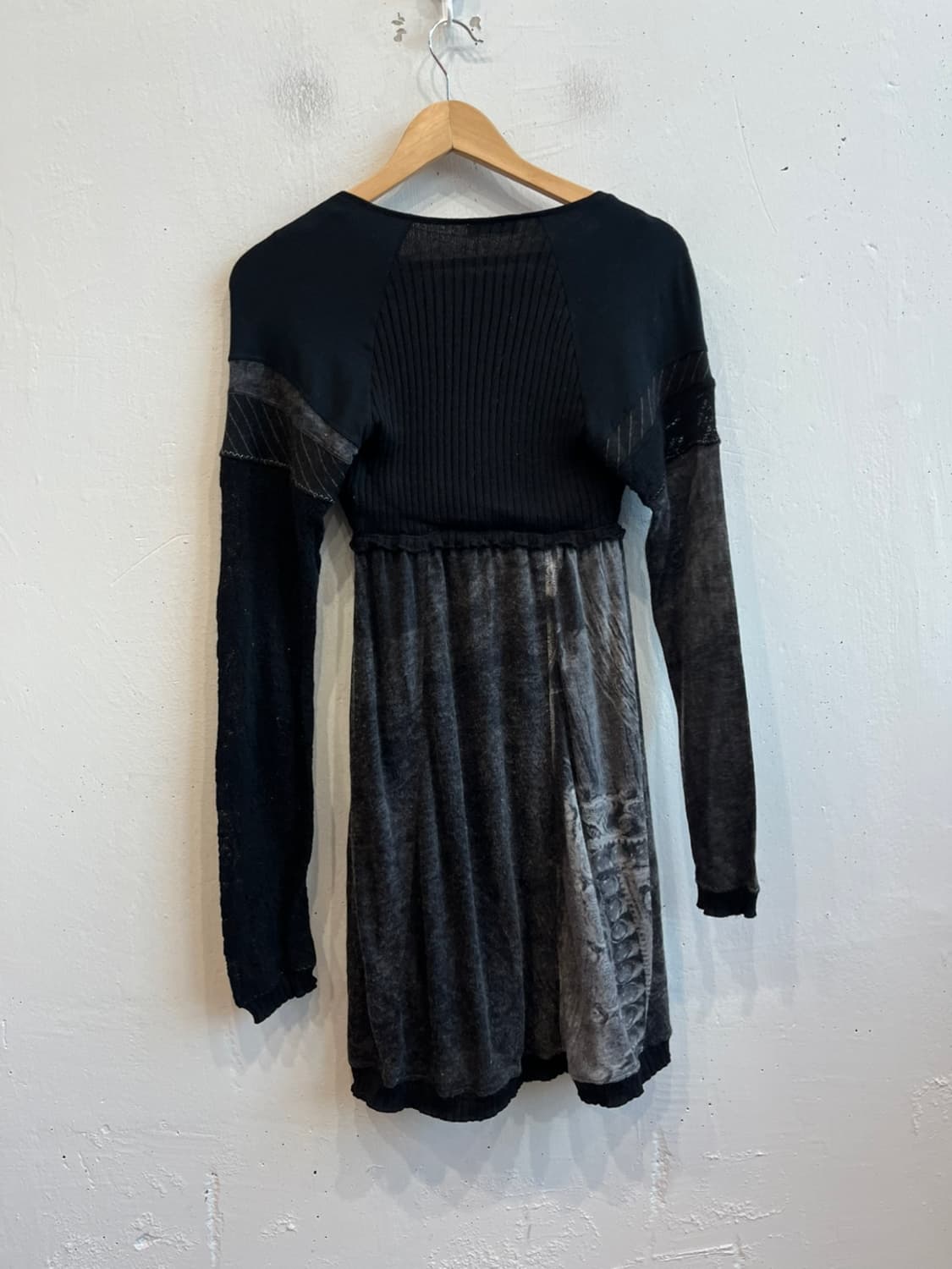 유럽빈티지 Dressline 레이어드 울 원피스 Made in ITALY 상품이미지6