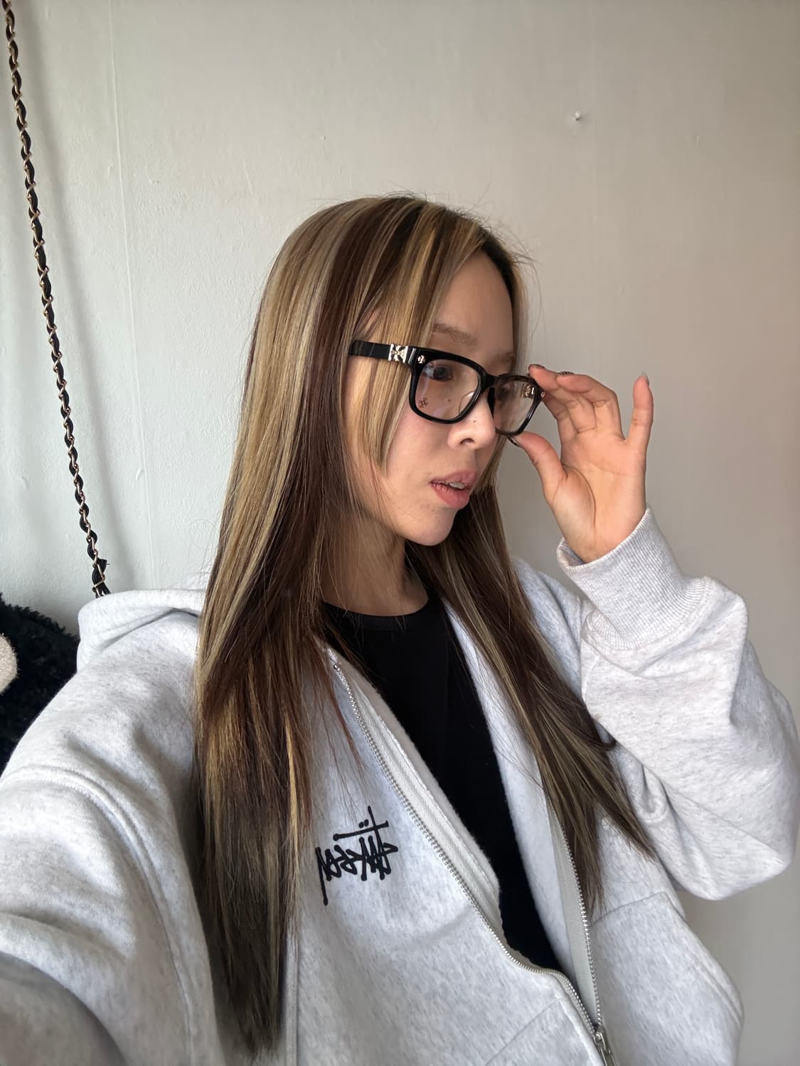 크롬히츠 안경 (블랙) 상품이미지4