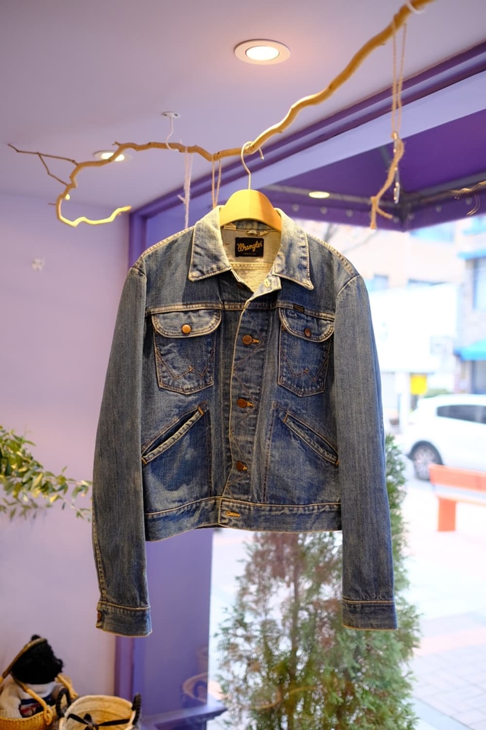 Wrangler 데님 트러커자켓 상품이미지1