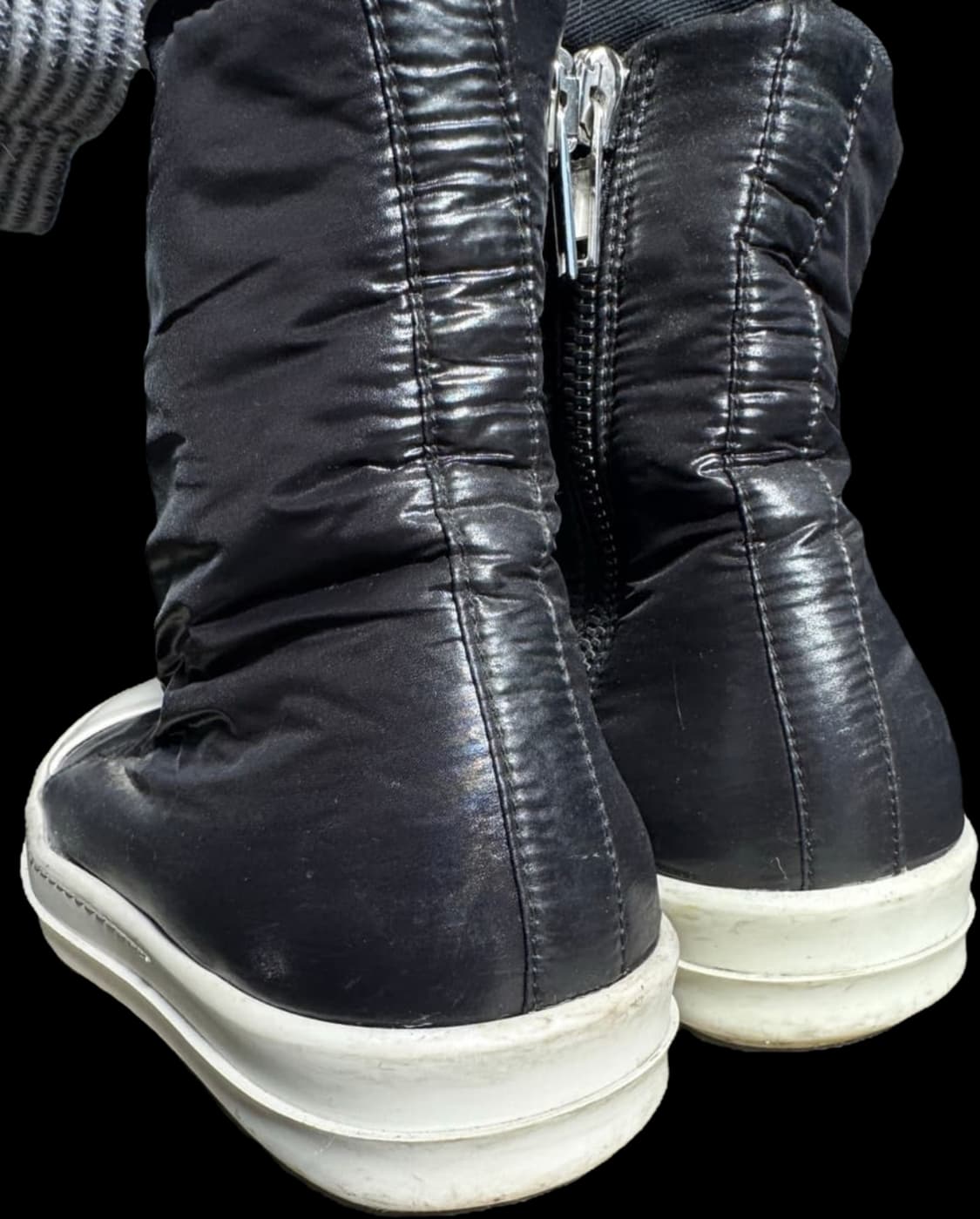 릭오웬스 다크쉐도우 라몬즈 하이 블랙 43 상품이미지2