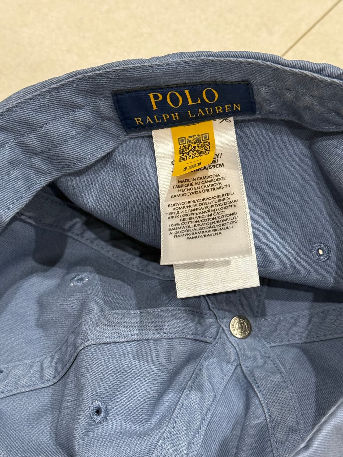 폴로 볼캡 상품이미지3