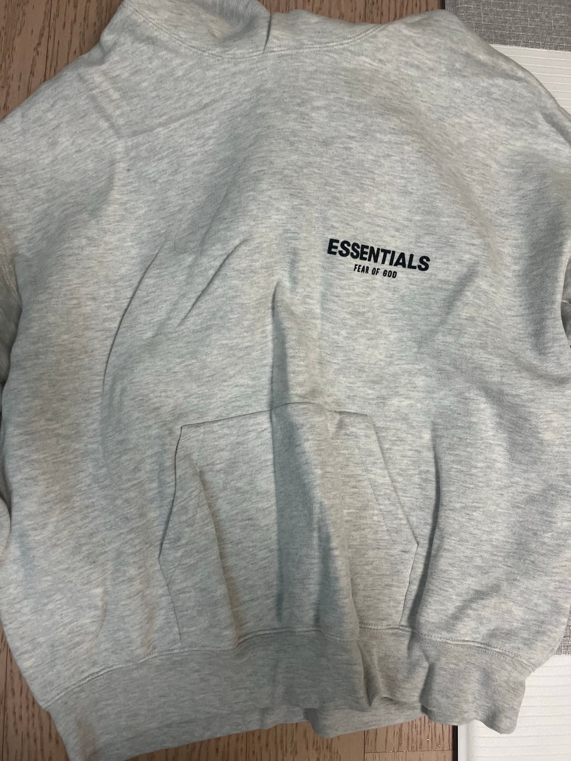 에센셜 후드 더 코어 컬렉션 라이트 오트밀 상품이미지1