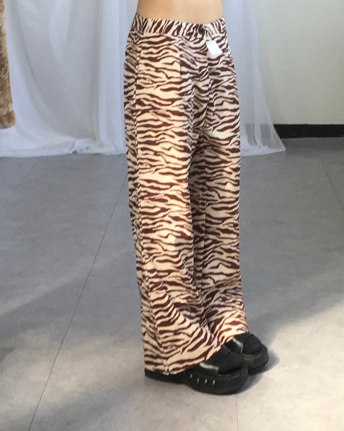 Zebra pattern pants 상품이미지5