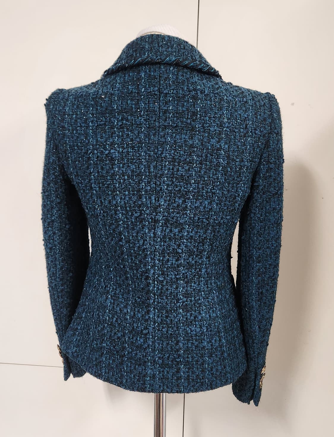미샤 트위드 자켓  블루 44 23SS 상품이미지2