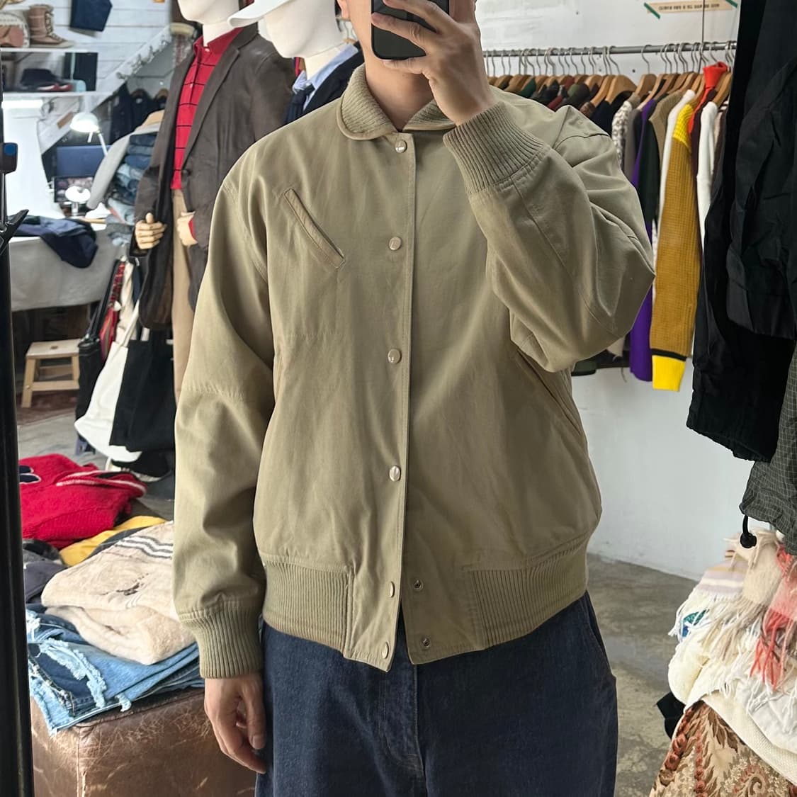 (착용컷) MEN'S MELROSE 웨스턴 블루종 (남성용 100) 상품이미지3