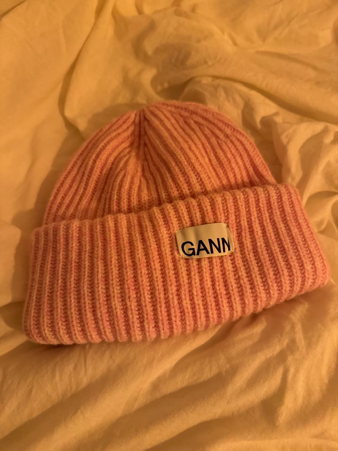 가니 핑크 비니 상품이미지1