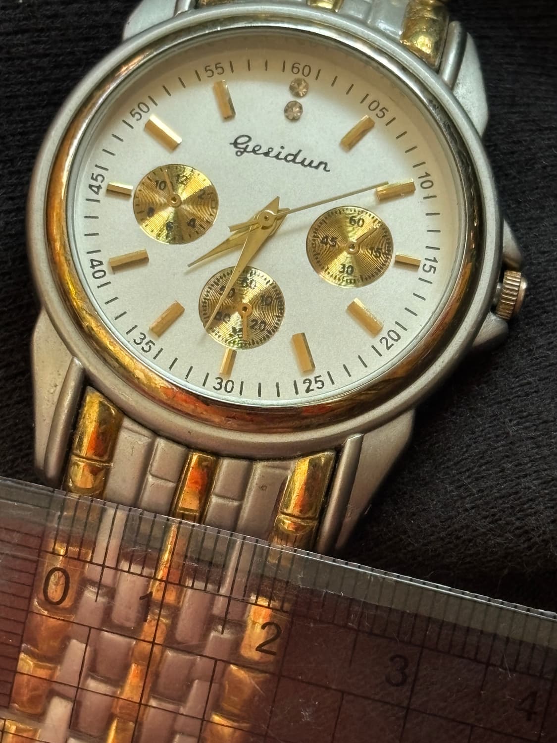vintage gesidun metal watch  상품이미지5