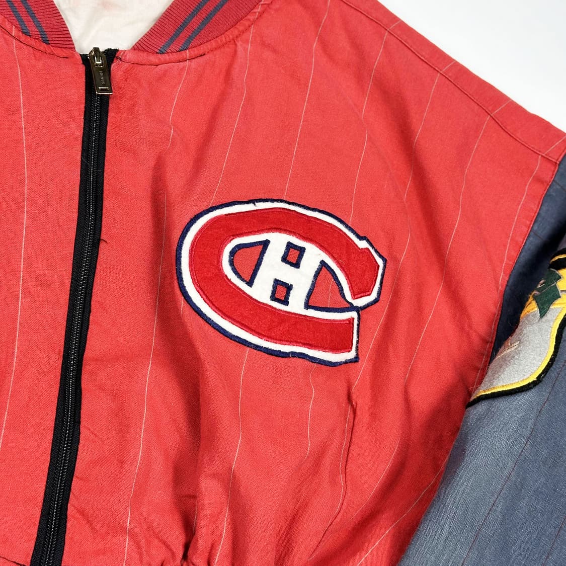 VTG 빈티지 몬트리올 캐네디언스 크롭 자켓 (L 여성추천) 상품이미지3
