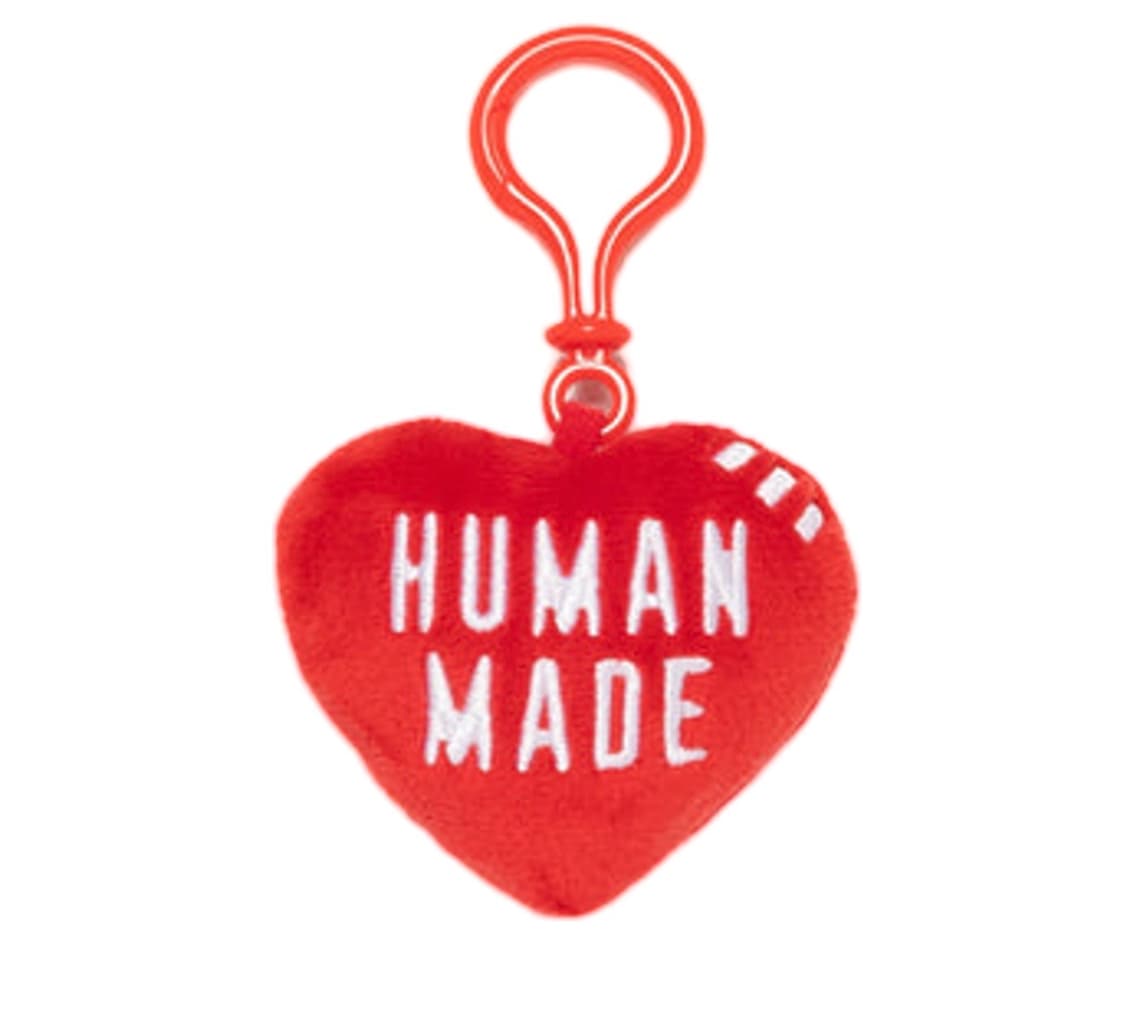 휴먼메이드 스터프드 하트키 참 레드 상품이미지1