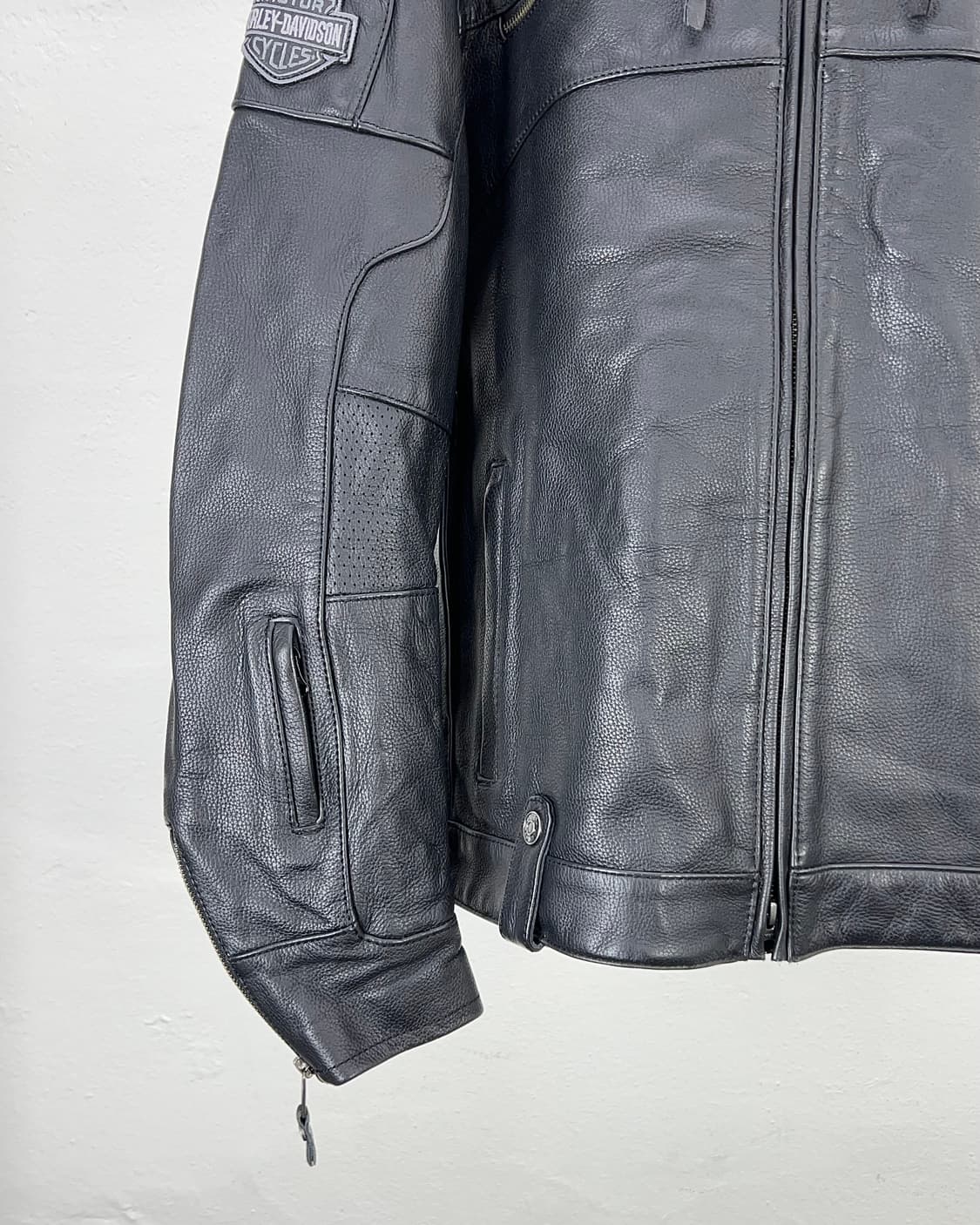 할리데이비슨 스윙 암 3-in-1 카우하이드 레더 벤트 테크니컬 라이더  상품이미지4
